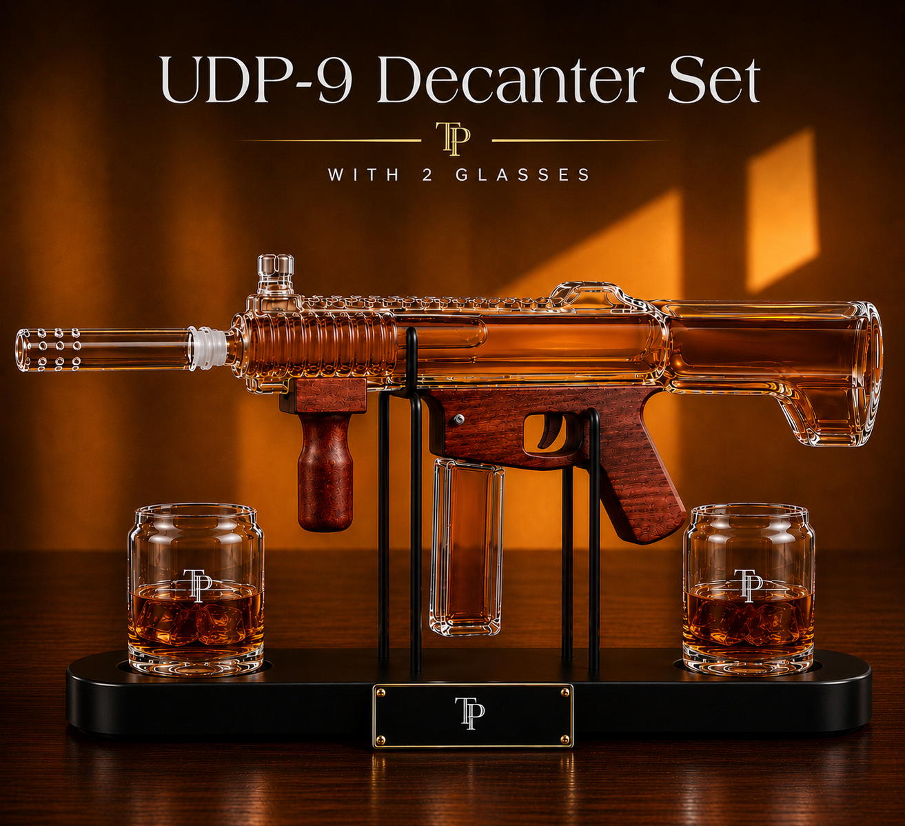 The TwelveProof Signature Whiskey Decanter™