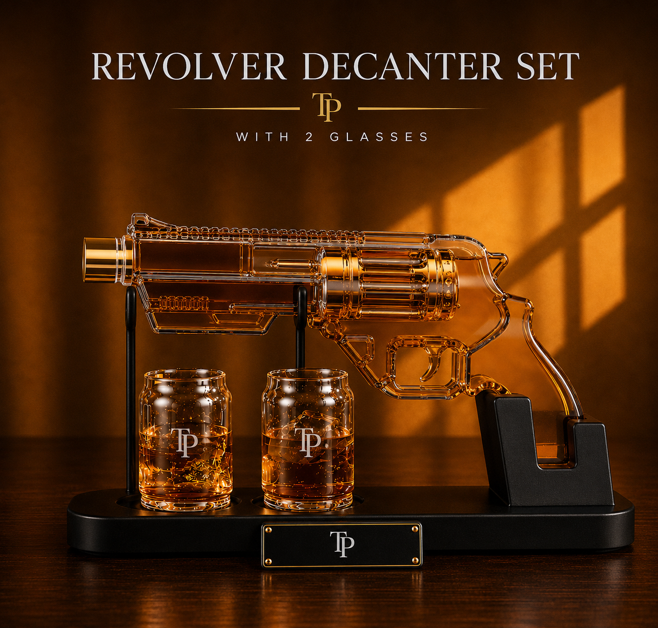 The TwelveProof Signature Whiskey Decanter™