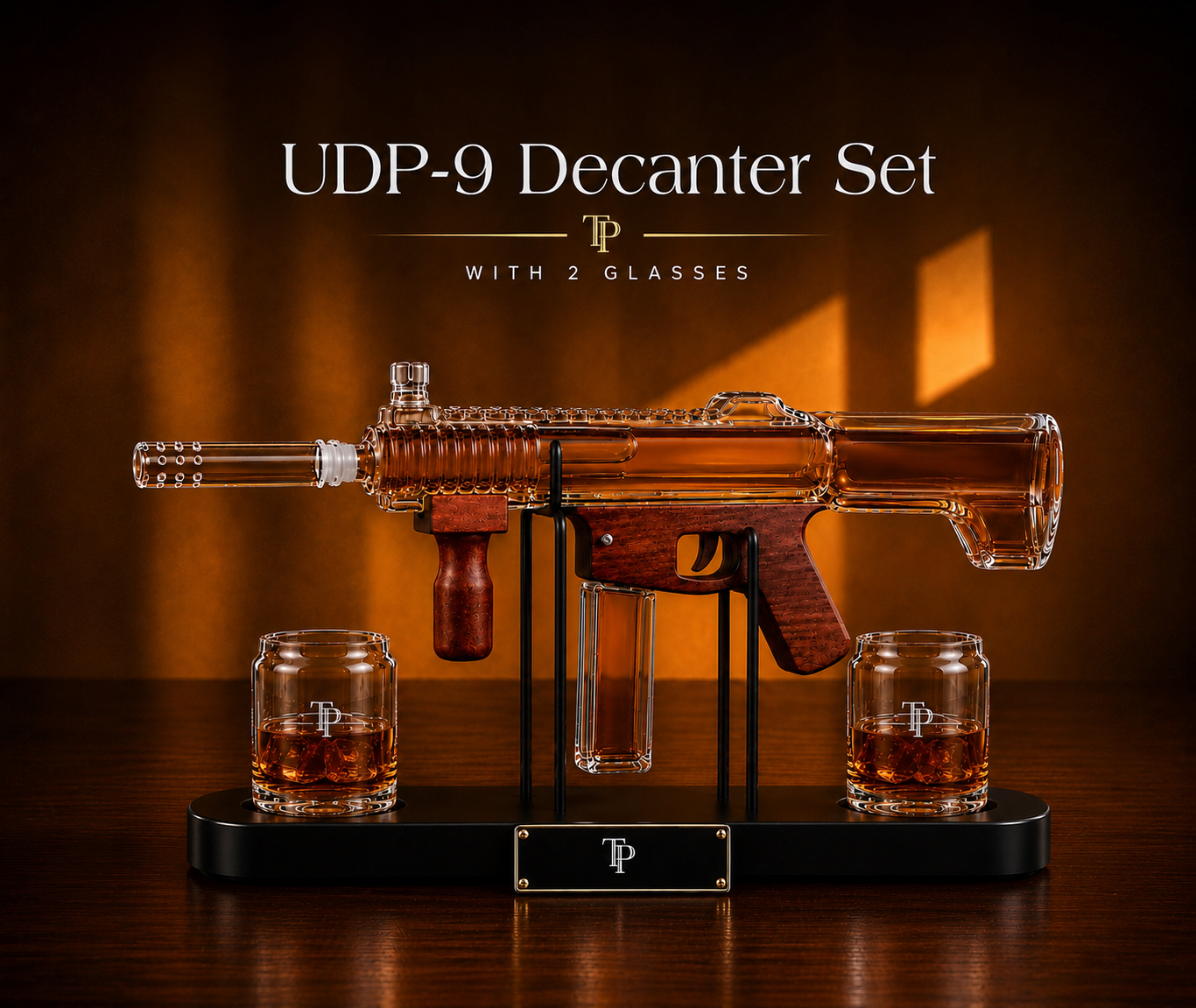 The TwelveProof Signature Whiskey Decanter™